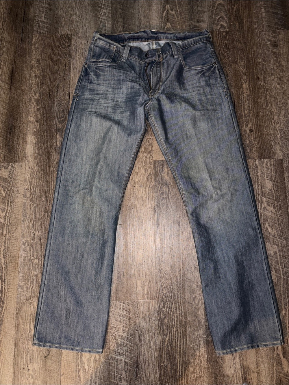 Levi's Straight Leg Men's Jeans in Washed Blue